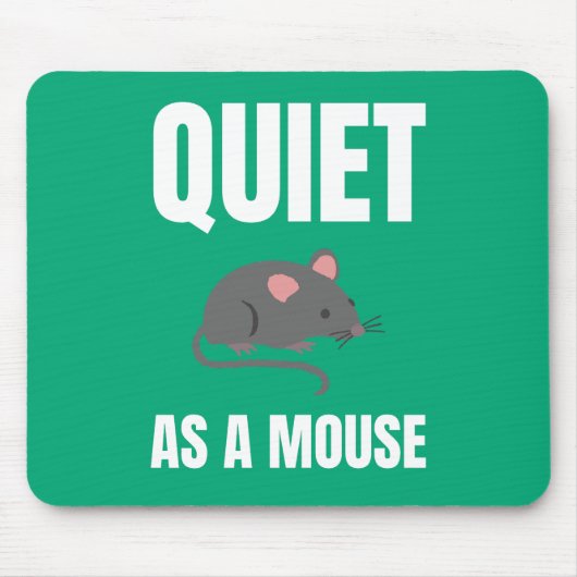Ruhig als Maus-Alternativdesign Mousepad (Vorne)