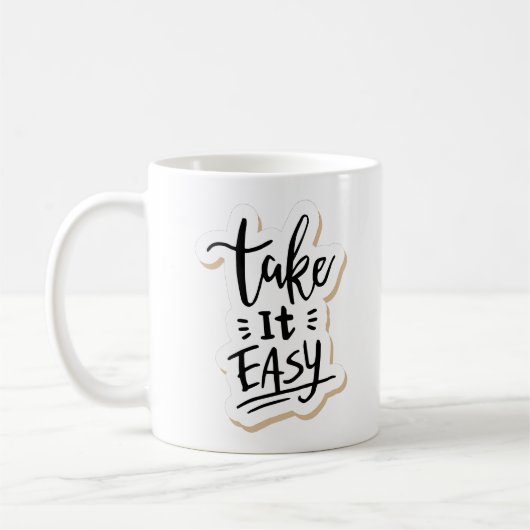 ruhig bleiben kaffeetasse (Links)