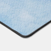 Ruhig Custom Sky Dreams Wasserfarbe Blau & Weiß Schreibtischunterlage (Ecke)