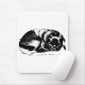 Ruhig dort, wo Sie arbeiten Mousepad (Mit Mouse)