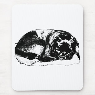 Ruhig dort, wo Sie arbeiten Mousepad