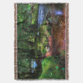 Ruhig fließt der Fluss - Dartmoor Nationalpark Decke (Vorderseite Vertikal)