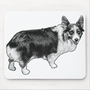 Ruhig-Fokus-Corgi-Spark Mousepad