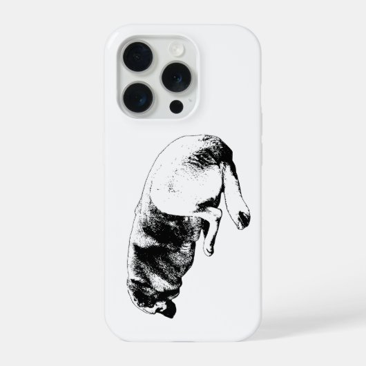 Ruhig gehalten iPhone hülle (Rückseite)