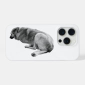 Ruhig Gehalten iPhone Hülle (Rückseite (Horizontal))