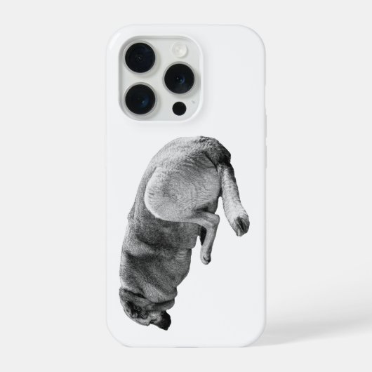 Ruhig Gehalten iPhone Hülle (Rückseite)