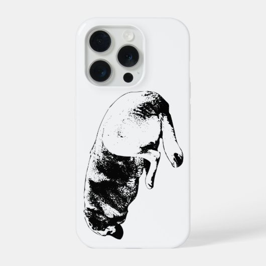 Ruhig gehalten iPhone hülle (Rückseite)
