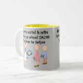 Ruhig gelegene Nurse Geschichte Geschenke Zweifarbige Tasse (Vorderseite Links)