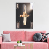 Ruhig gesehen ~ Cruciform Window, Wette Emmanuel Leinwanddruck (Insitu (Wohnzimmer))