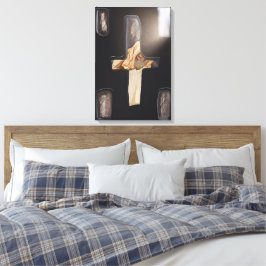 Ruhig gesehen ~ Cruciform Window, Wette Emmanuel Leinwanddruck