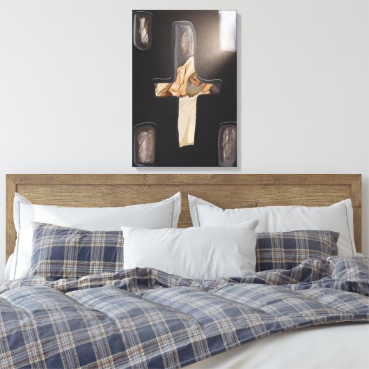 Ruhig gesehen ~ Cruciform Window, Wette Emmanuel Leinwanddruck (Insitu (Schlafzimmer))