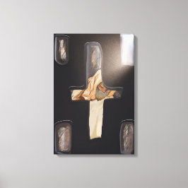 Ruhig gesehen ~ Cruciform Window, Wette Emmanuel Leinwanddruck
