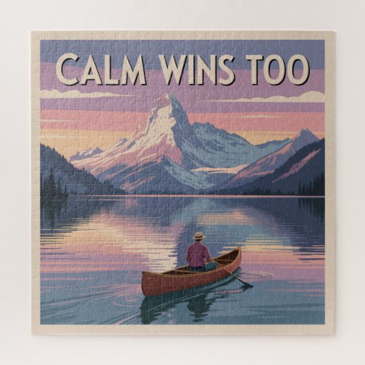 Ruhig gewinnt auch puzzle (Vertikal)