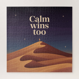 Ruhig gewinnt auch puzzle