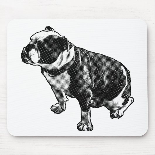 Ruhig in Bewegung Mousepad (Vorne)