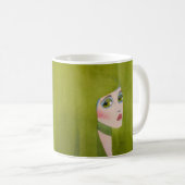 "Ruhig" Kaffeetasse (VorderseiteRechts)
