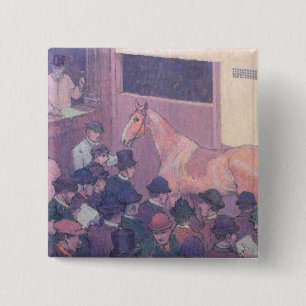 Ruhig mit allen Straßen-Belästigungen, c.1912 ( Button