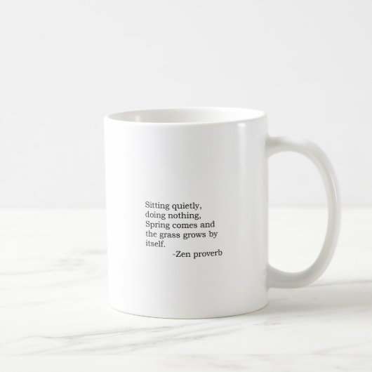 Ruhig sitzen kaffeetasse (Rechts)