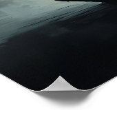 ruhig (Tür 1051) Poster (Ecke)