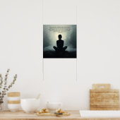 ruhig (Tür 1051) Poster (Küche)