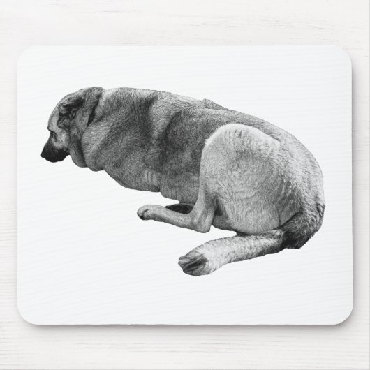 Ruhig unter dem Tag Mousepad (Vorne)