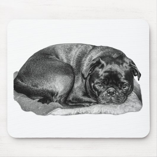Ruhig unter der Hand Mousepad (Vorne)