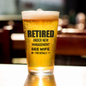 Ruhig unter neuer Verwaltung Siehe Ehefrau T - Shi Glas