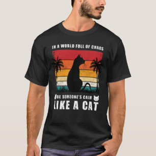 Ruhig wie eine Katze, Pfoten und Reflektieren: Son T-Shirt