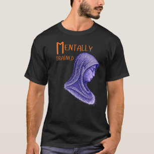 Ruhige abstrakte menschliche Illustration - Mental T-Shirt