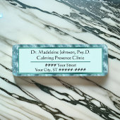 Ruhige Aquamarine Schuppenflechte Psychotherapie o