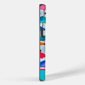 Ruhige Aquarellschirme mit Namen Case-Mate iPhone Hülle (Rückseite / Rechts)