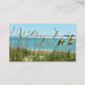 Ruhige Beach-Business-Karte Visitenkarte (Vorderseite)