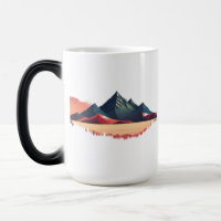 Ruhige Berge Majestät Tasse