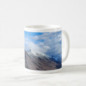 Ruhige Berglandschaft Kaffee Tasse (VorderseiteRechts)