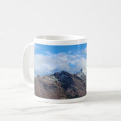 Ruhige Berglandschaft Kaffee Tasse (Vorderseite Links)