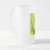 ruhige Bindung Mattglas Bierglas (Vorderseite Links)