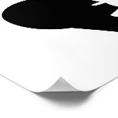 Ruhige Bitte sprechen Sie Therapeut am Arbeitsplat Poster (Ecke)