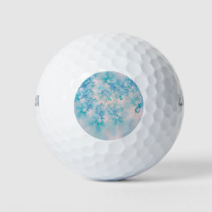 Ruhige blaue Meditations-Schmetterlings-Kunst Golfball
