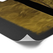 Ruhige Blume Poster (Ecke)