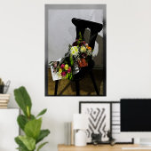 Ruhige Blume Poster (Heimbüro)