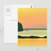 Ruhige Bucht Postkarte (Vorne/Hinten)