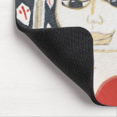 ruhige Buddha-Mausunterlage Mousepad (Ecke)