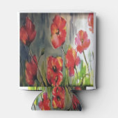 Ruhige Buds, die in der Wind-Malerei blasen Dosenkühler (Rückseite)