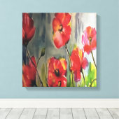 Ruhige Buds, die in der Wind-Malerei blasen Leinwanddruck (Insitu (Holzboden))