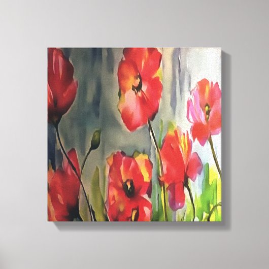 Ruhige Buds, die in der Wind-Malerei blasen Leinwanddruck (Vorderseite)