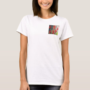 Ruhige Buds, die in der Wind-Malerei blasen T-Shirt