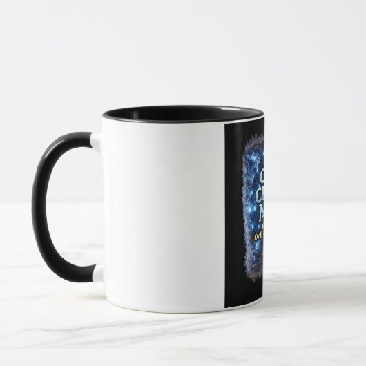 Ruhige-Chaos-Mutter-Tasse, Lustige Mutter-Kaffeeta Tasse (Links)