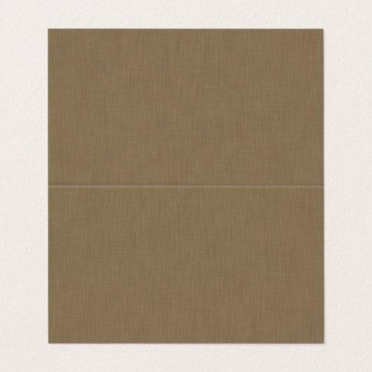 Ruhige & einfache braune texturierte Hintergrund  Visitenkarten (Außenseite Aufgefaltet)