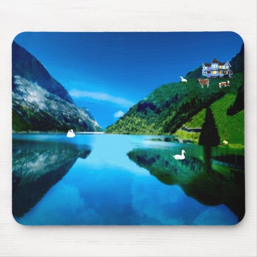 ruhige Erde Mousepad (Vorne)