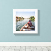 Ruhige Fahrt auf dem Nil Leinwanddruck (Insitu (Holzboden))